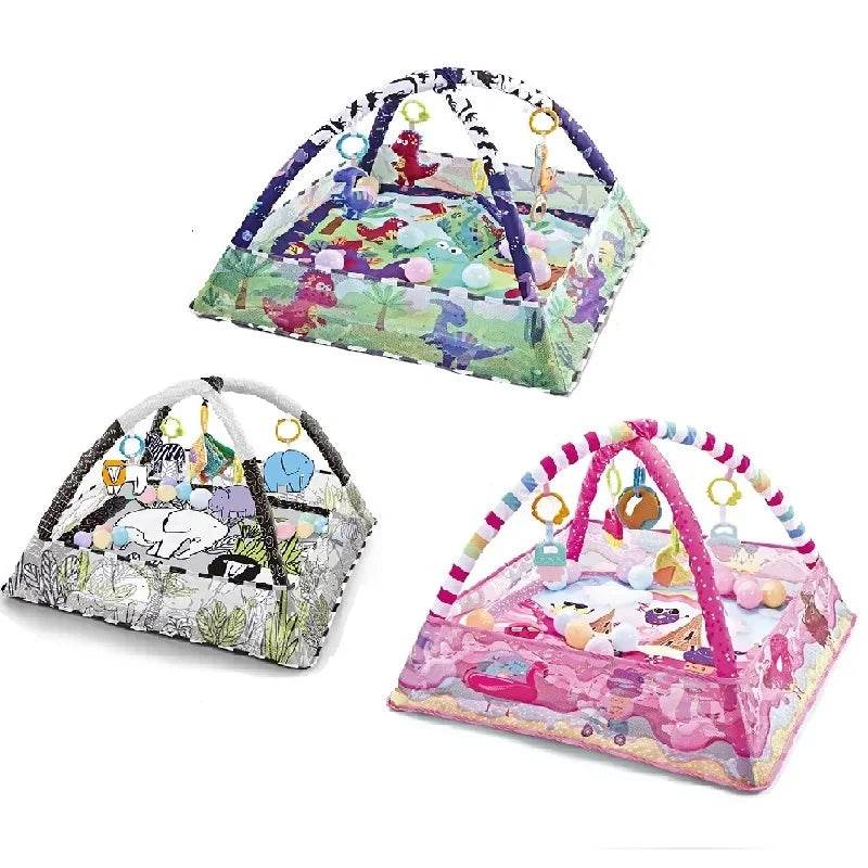 Baby Fitness Frame Crawling Play Toys Early Education Activity Gym Multifunctional Fence Pad Sports Fitness Frame Toys Gift - ToylandEU