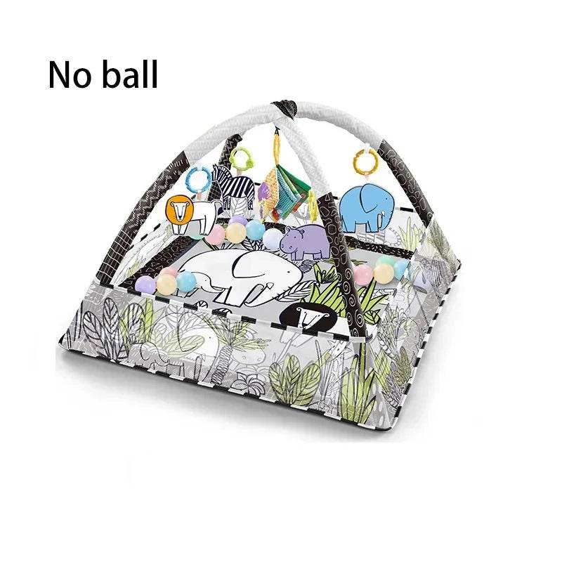 Baby Fitness Frame Crawling Play Toys Early Education Activity Gym Multifunctional Fence Pad Sports Fitness Frame Toys Gift - ToylandEU