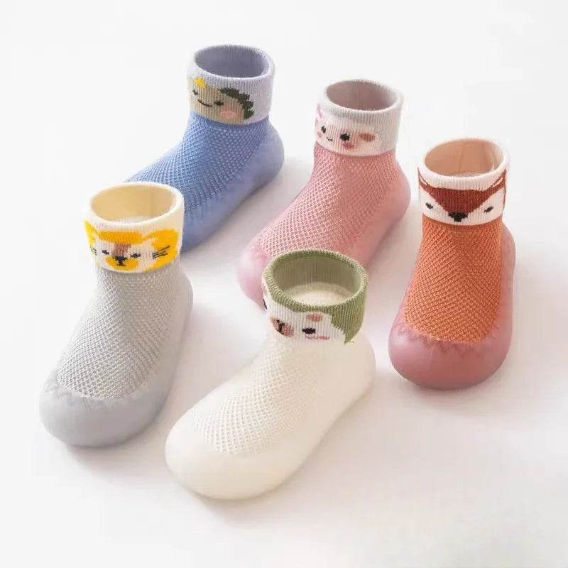 Baby Floor Shoes Socks Indoor Soft Soled Anti Slip Spring and Summer Thin Baby Walking Shoes - ToylandEU