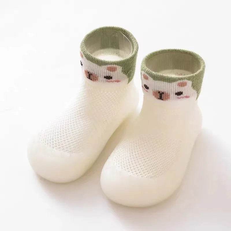 Baby Floor Shoes Socks Indoor Soft Soled Anti Slip Spring and Summer Thin Baby Walking Shoes - ToylandEU
