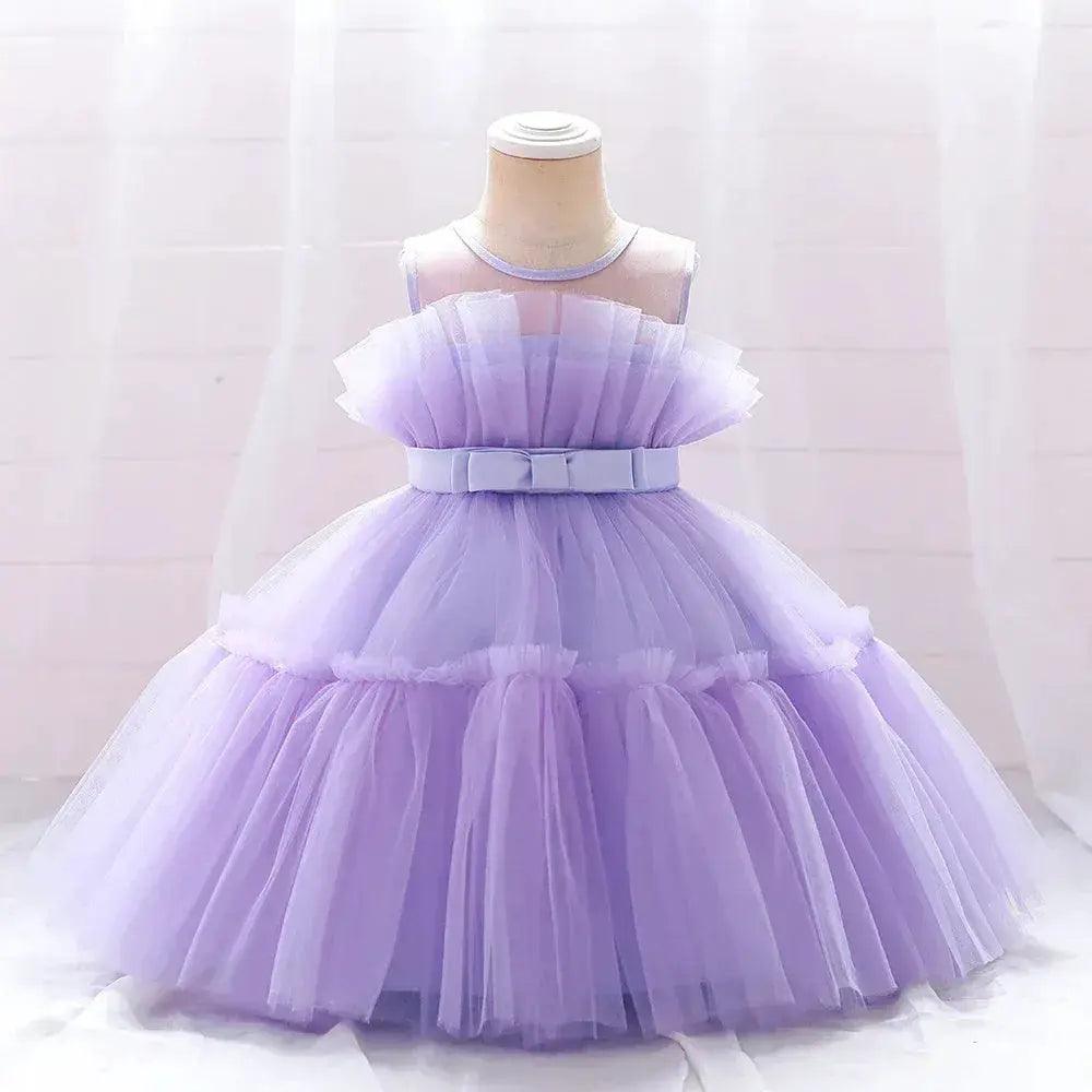  Baby Girl Baptism Dress Fluffy Birthday Celebration -  ToylandEU™