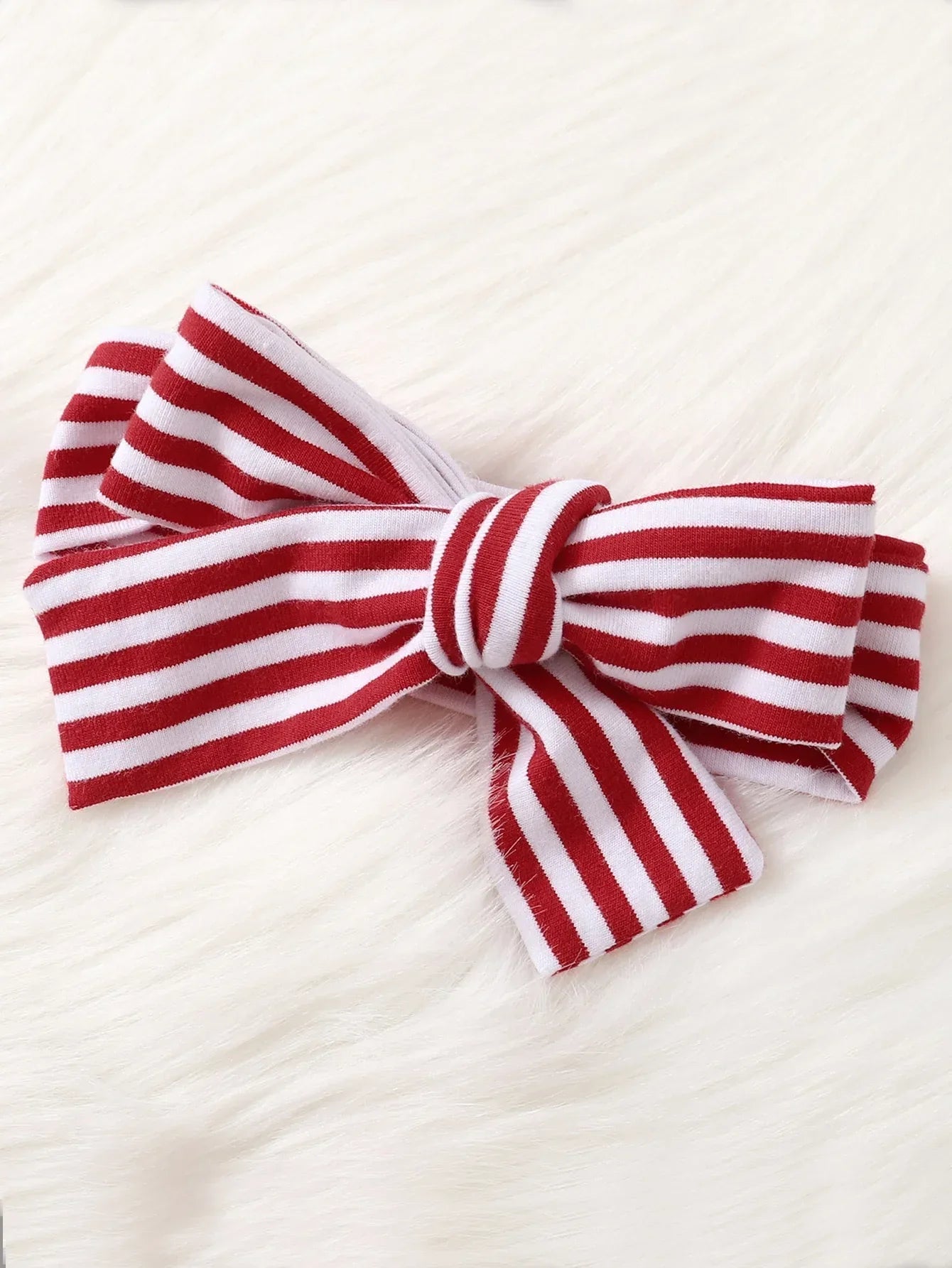 Baby Girl Christmas Deer Dress With Red Striped Mesh Sleeves - ToylandEU