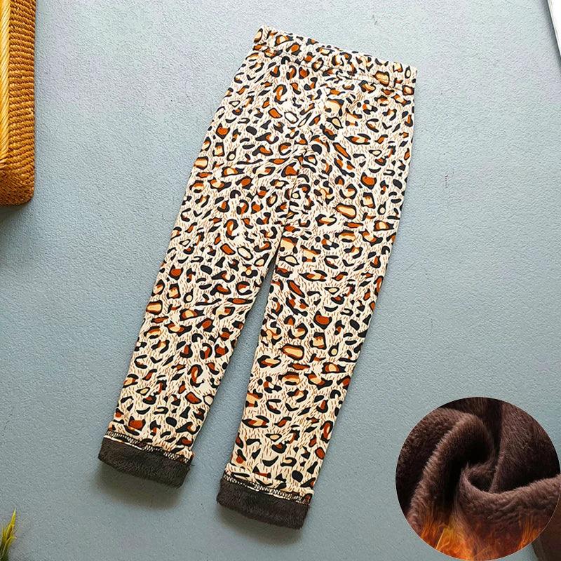 Baby Girl Leggings Warm Velvet Thermal Pants For Winter - ToylandEU