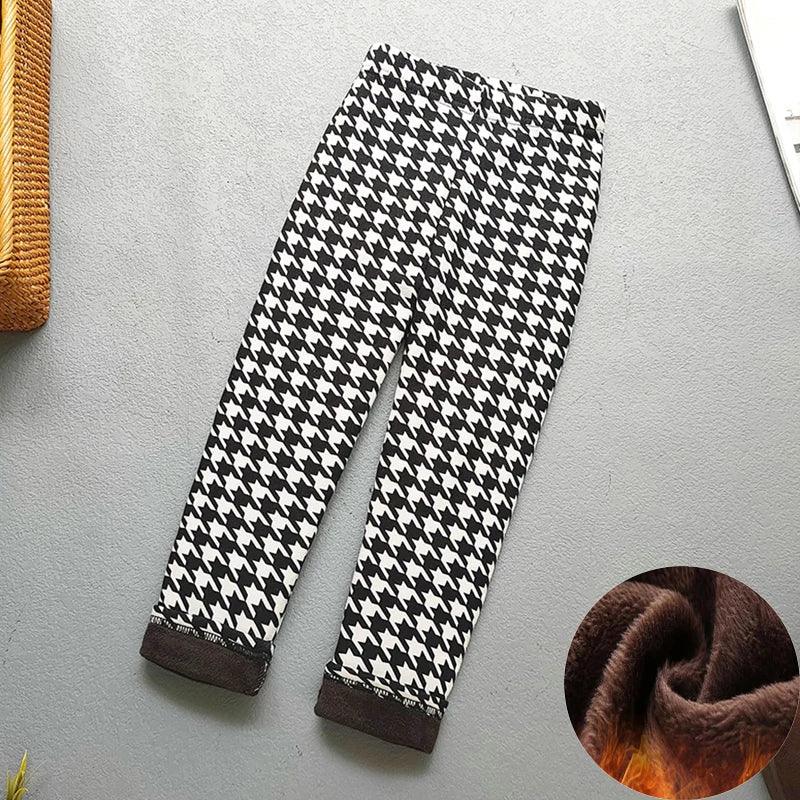 Baby Girl Leggings Warm Velvet Thermal Pants For Winter - ToylandEU