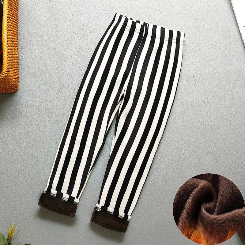 Baby Girl Leggings Warm Velvet Thermal Pants For Winter - ToylandEU