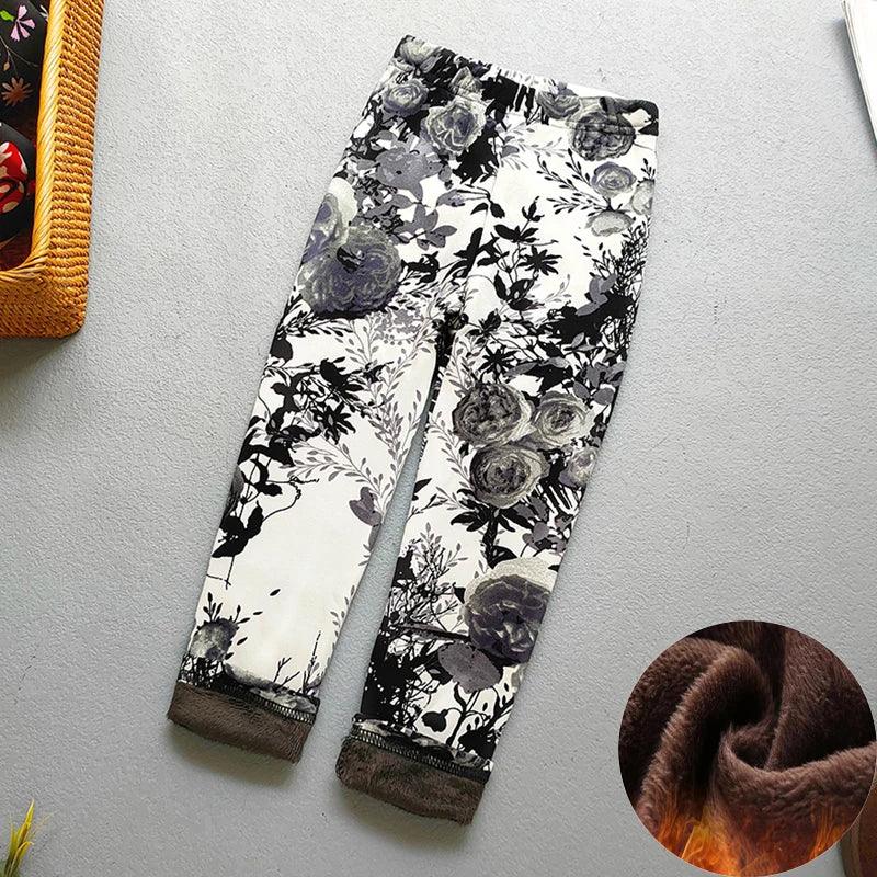 Baby Girl Leggings Warm Velvet Thermal Pants For Winter - ToylandEU