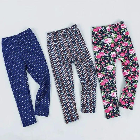  Baby Girl Leggings Warm Velvet Thermal Pants Winter -  ToylandEU™