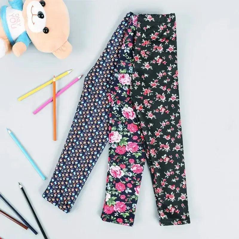  Baby Girl Leggings Warm Velvet Thermal Pants Winter -  ToylandEU™