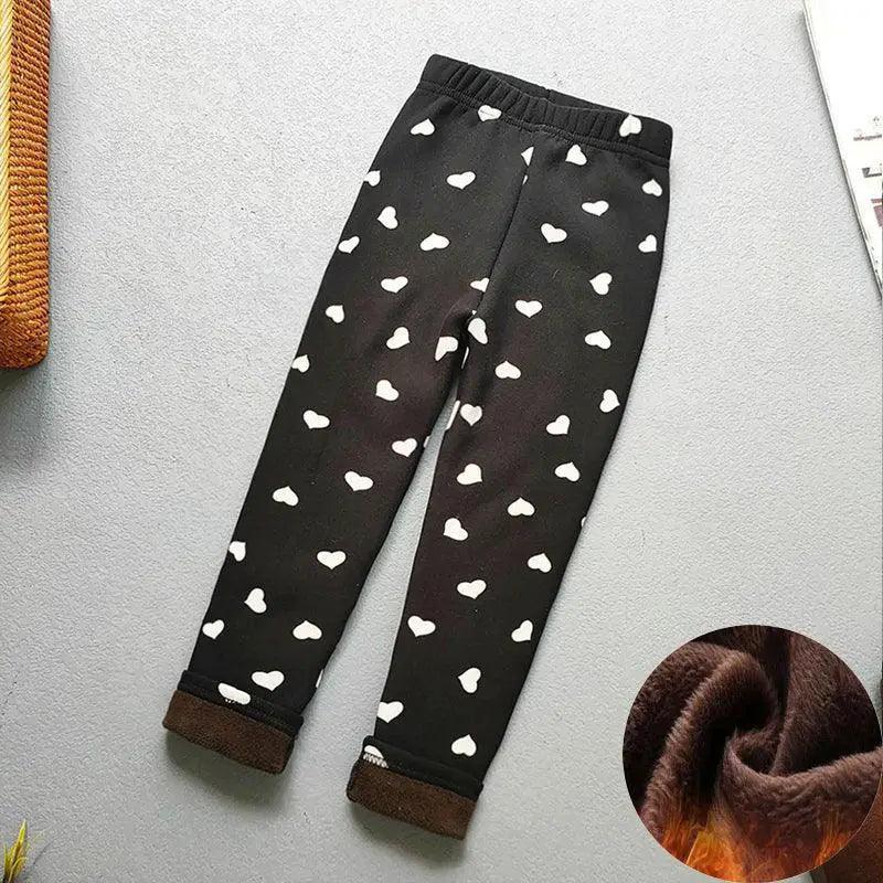  Baby Girl Leggings Warm Velvet Thermal Pants Winter -  ToylandEU™