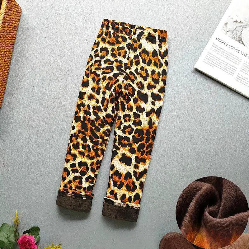  Baby Girl Leggings Warm Velvet Thermal Pants Winter -  ToylandEU™