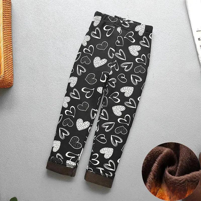  Baby Girl Leggings Warm Velvet Thermal Pants Winter -  ToylandEU™