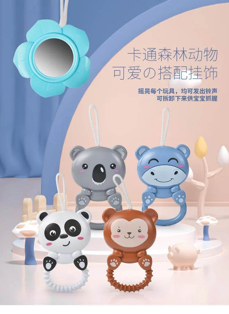 Baby Gym Puzzle Playmat with Music Rack and Flash Piano Keyboard Activity Carpet for Infants Ages 0 to 12 Months - ToylandEU