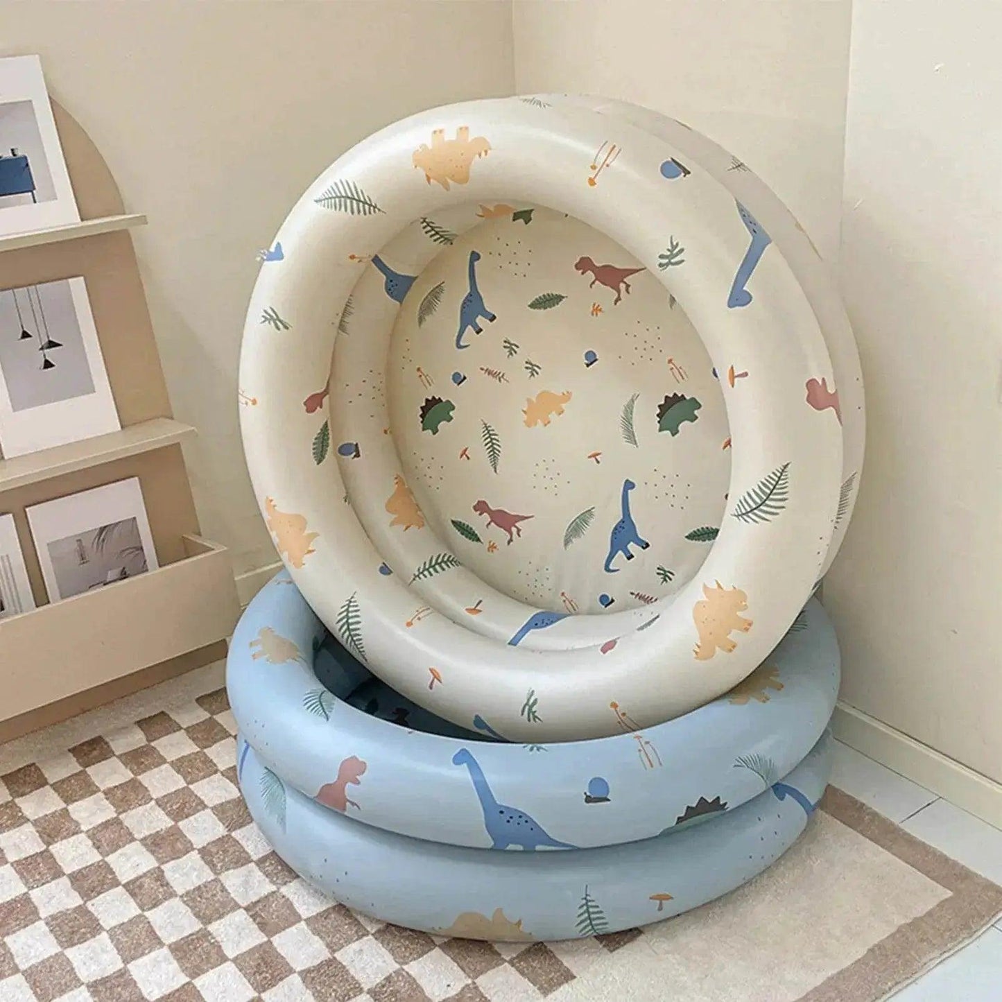  Baby Inflatable Swimming Pool Cute Thickened Retro Blow Up -  ToylandEU™