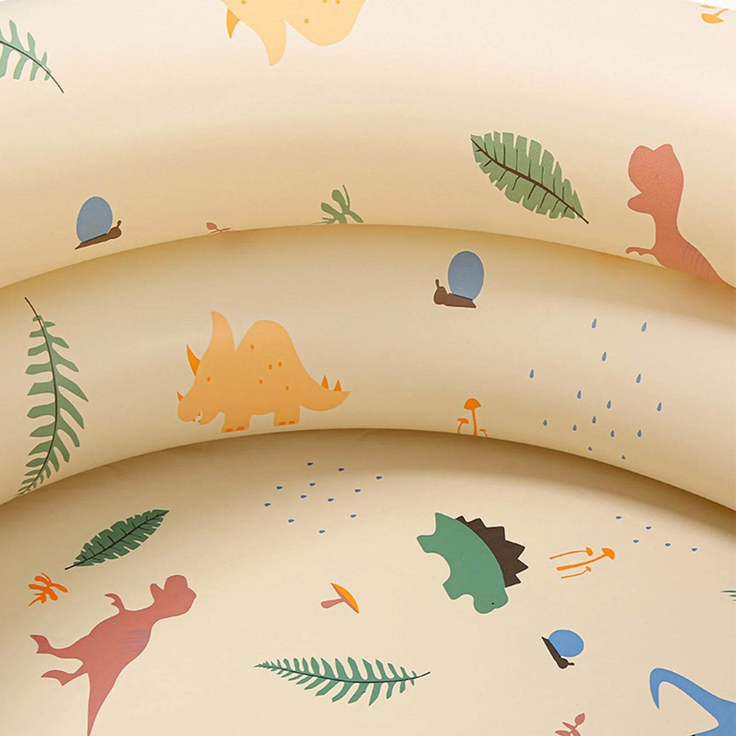 Baby Inflatable Swimming Pool Cute Thickened Retro Blow Up - ToylandEU