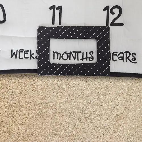  Baby Milestone Mat Organic Cotton Cushioned Comfort -  ToylandEU™