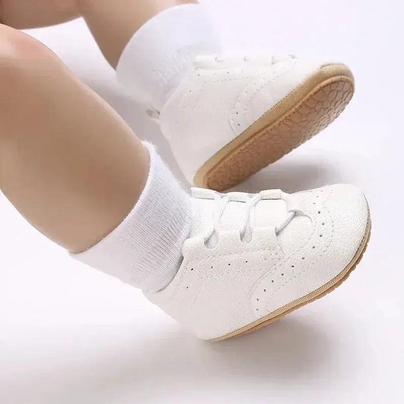  Baby Moccasin Shoes First Walker Soft Sole Anti Slip -  ToylandEU™