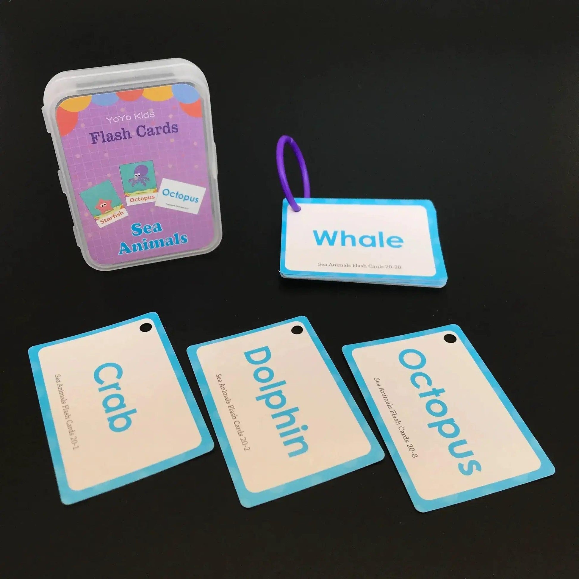 Baby Montessori Learn English Word Cards For Toddlers ABC Numbers Fruits Animals Body Parts Flashcards -  ToylandEU™