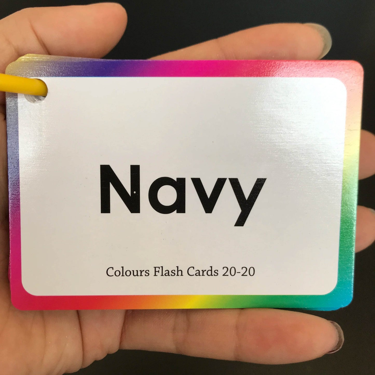 Baby Montessori Learn English Word Card Toddler Flashcards ABC Numbers Fruit Animal Body Educational Enlightenment Card for Kids - ToylandEU