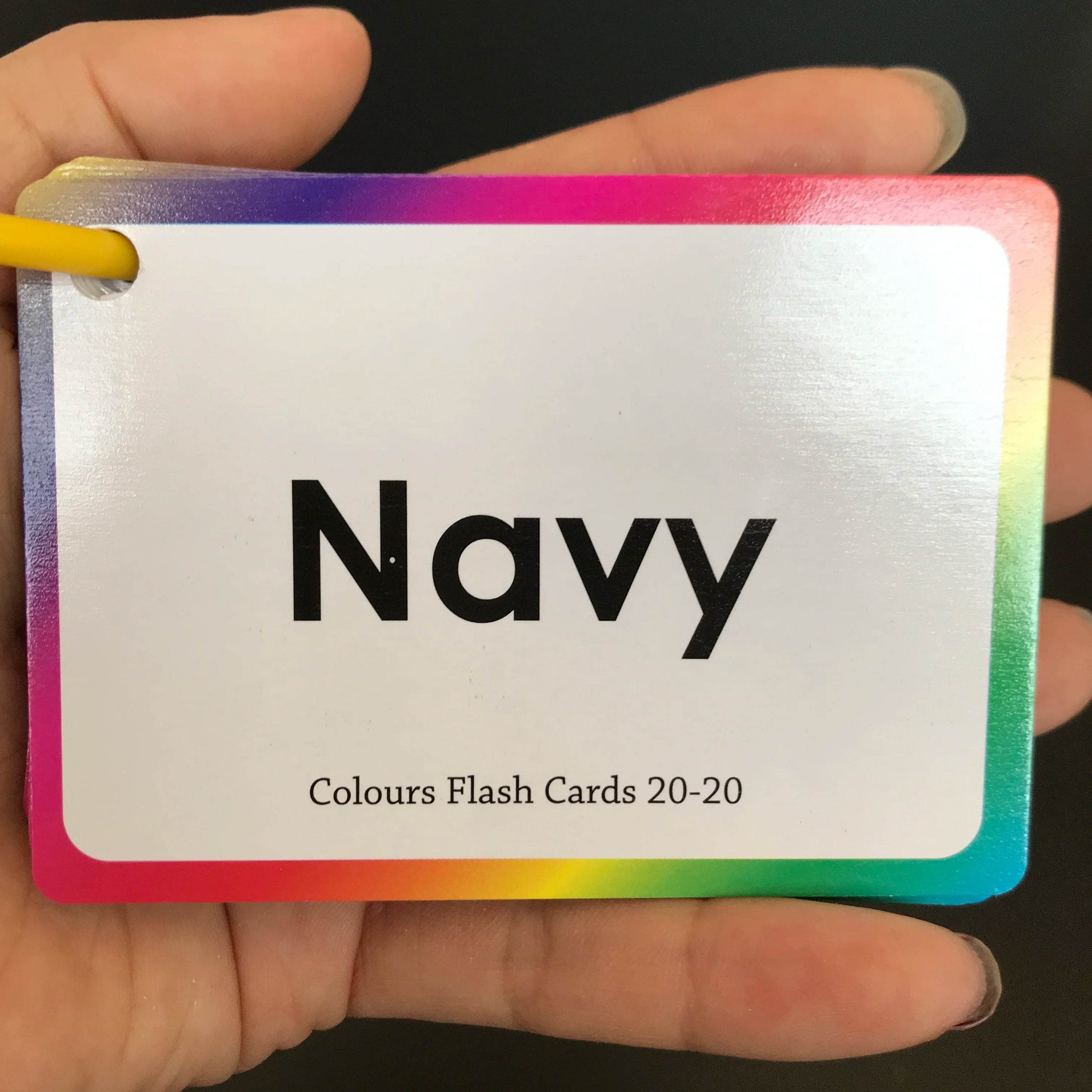 Baby Montessori Learn English Word Card Toddler Flashcards ABC Numbers Fruit Animal Body Educational Enlightenment Card for Kids - ToylandEU