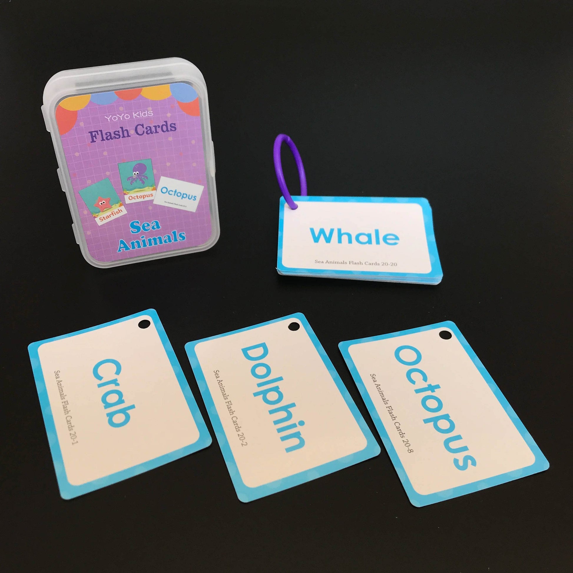 Baby Montessori Learn English Word Card Toddler Flashcards ABC Numbers Fruit Animal Body Educational Enlightenment Card for Kids - ToylandEU