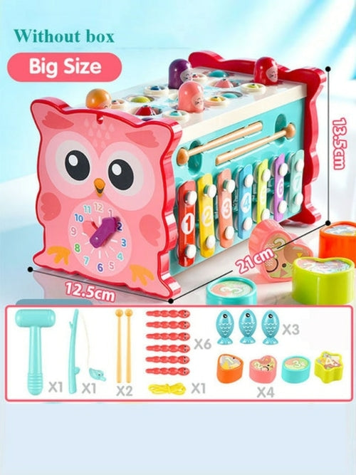 Magnetic Fishing Owl Cube Learning Toy for Babies ToylandEU.com Toyland EU
