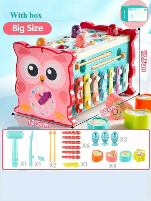 Magnetic Fishing Owl Cube Learning Toy for Babies ToylandEU.com Toyland EU