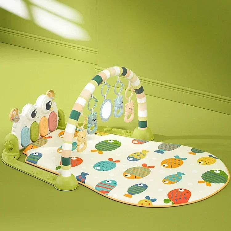 Baby Music Rack Play Mat Puzzle Carpet with Piano Keyboard Infant Playmat Gym Crawling Activity Rug Toys for 0-12 Months Gifts - ToylandEU