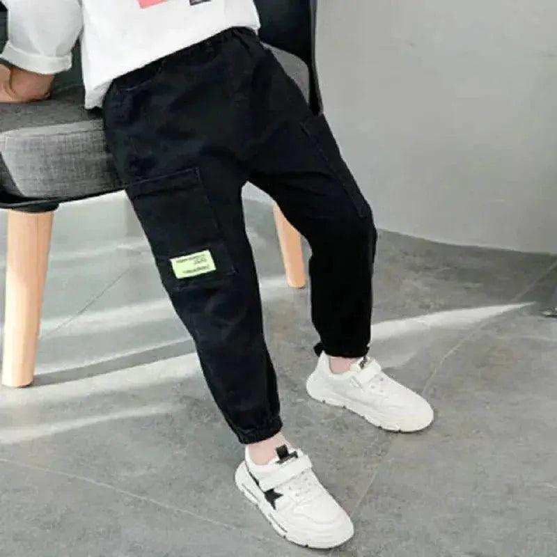  Baby Pants Boy Loose Harem Pants Cotton and Linen Style -  ToylandEU™