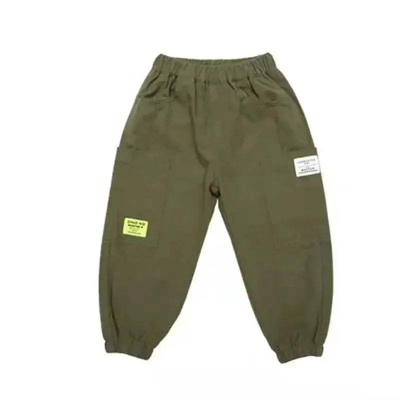 Baby Pants Boy Loose Harem Pants Cotton and Linen Style - ToylandEU