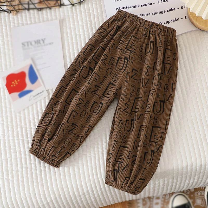 Baby Pants Boys Girls Newborn Toddlers Soft Casual Trousers - ToylandEU