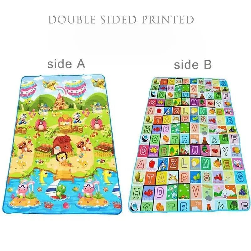  Baby Play Mat Double Sided Animals | MoShuBeCN -  ToylandEU™
