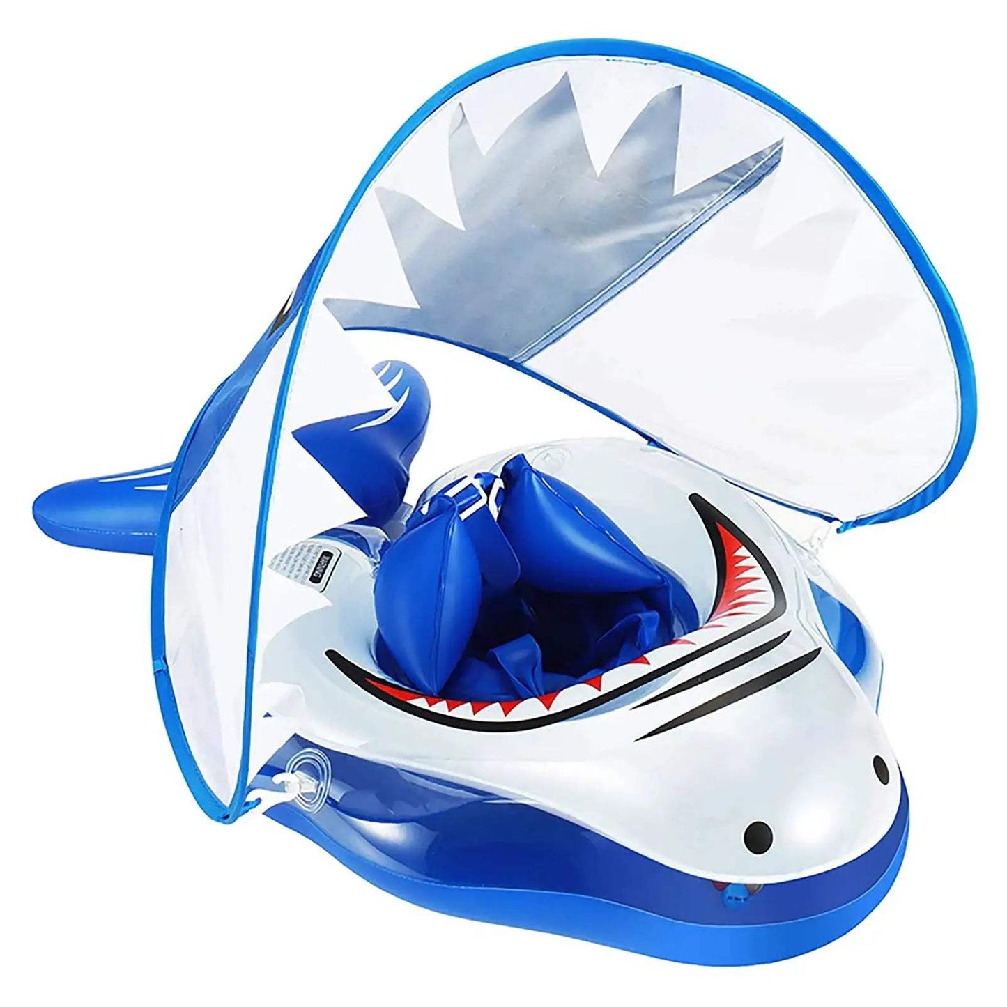  Baby Pool Float Shark Ring Head Support Anti Slip -  ToylandEU™