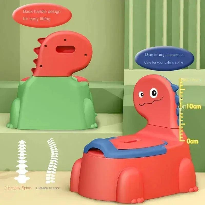  Baby Potty Seat Splash Proof Cartoon Dinosaur Training -  ToylandEU™