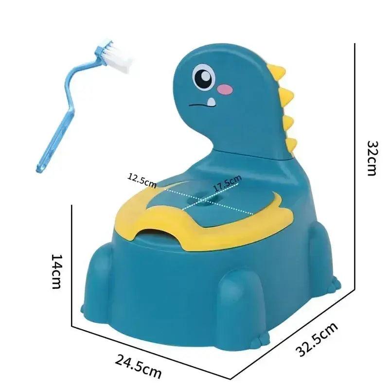  Baby Potty Seat Splash Proof Cartoon Dinosaur Training -  ToylandEU™