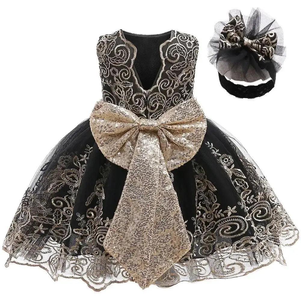  Baby Christmas Halloween Costume Christening Princess Dress For Baby Girls Kids Infant 1st Birthday Party Dress Newborn Clothes -  ToylandEU™