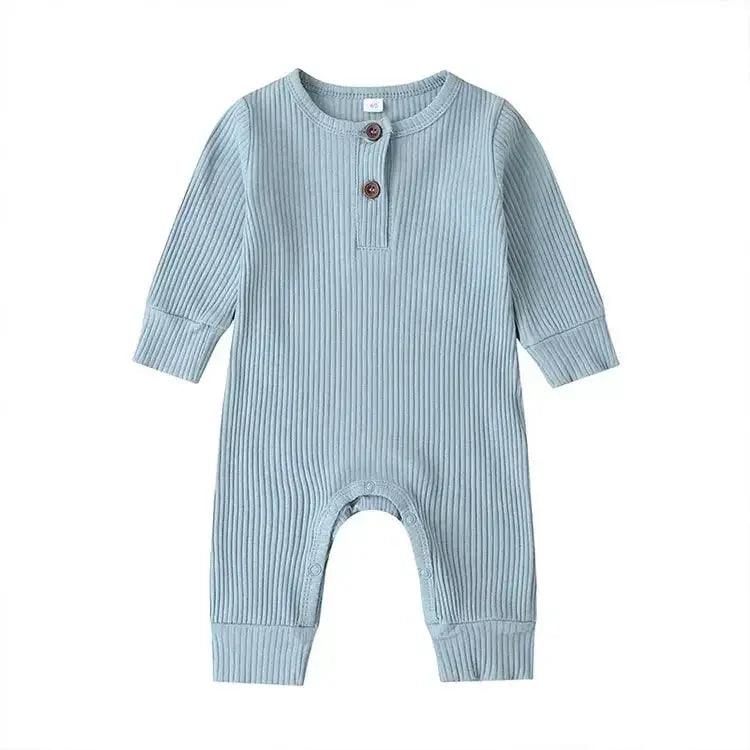  Baby Romper Breathable Cotton Unisex Gentle Long Sleeve -  ToylandEU™