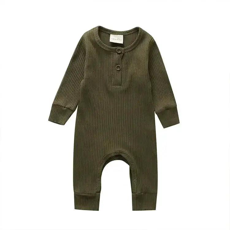  Baby Romper Breathable Cotton Unisex Gentle Long Sleeve -  ToylandEU™