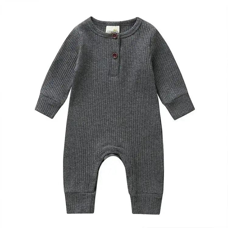 Baby Romper Breathable Cotton Unisex Gentle Long Sleeve -  ToylandEU™