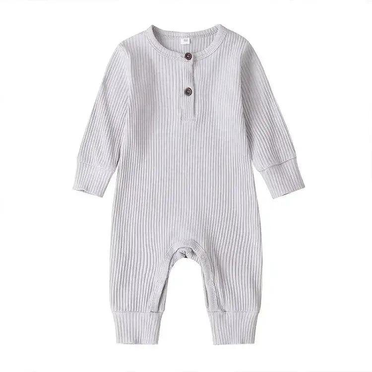  Baby Romper Breathable Cotton Unisex Gentle Long Sleeve -  ToylandEU™