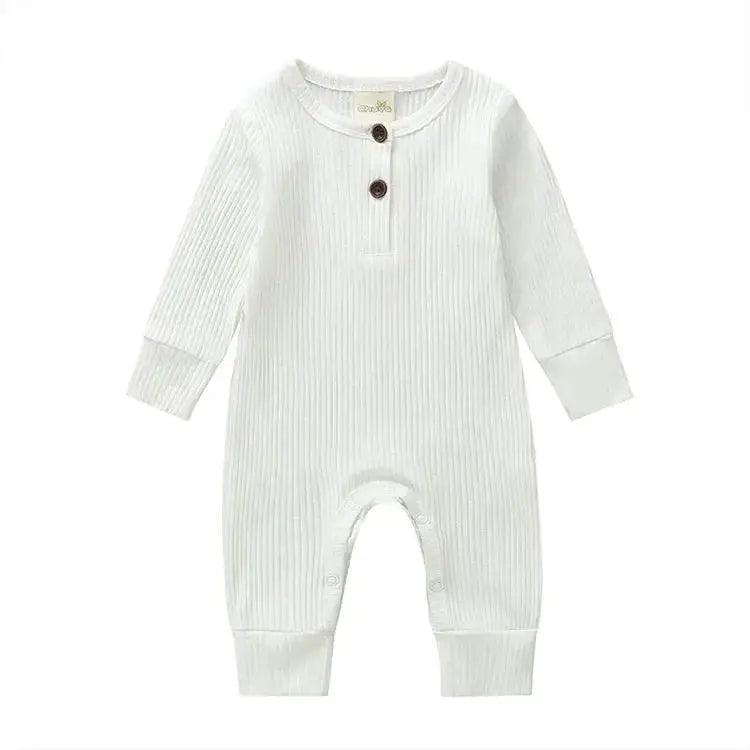  Baby Romper Breathable Cotton Unisex Gentle Long Sleeve -  ToylandEU™