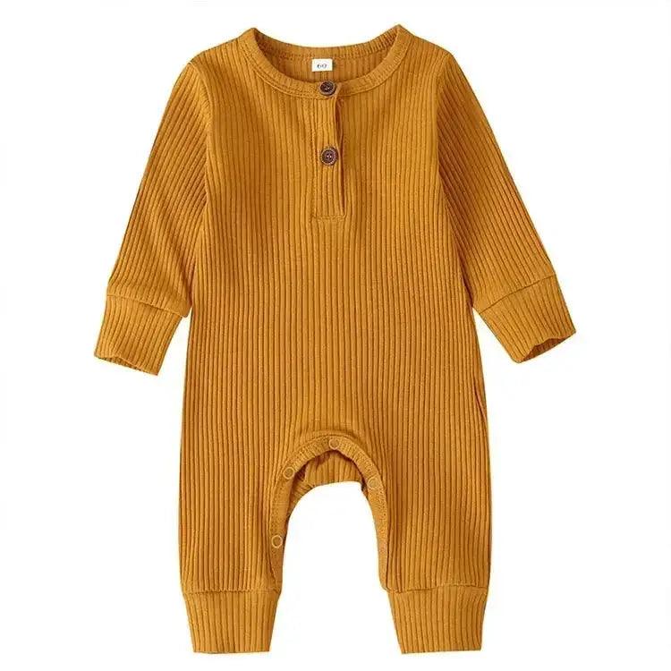 Baby Romper Breathable Cotton Unisex Gentle Long Sleeve -  ToylandEU™