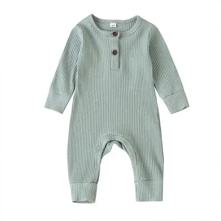  Baby Romper Breathable Cotton Unisex Gentle Long Sleeve -  ToylandEU™