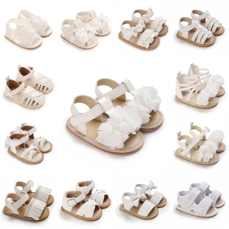 Baby Sandals For Girls Non Slip Comfortable Walking Shoes - ToylandEU