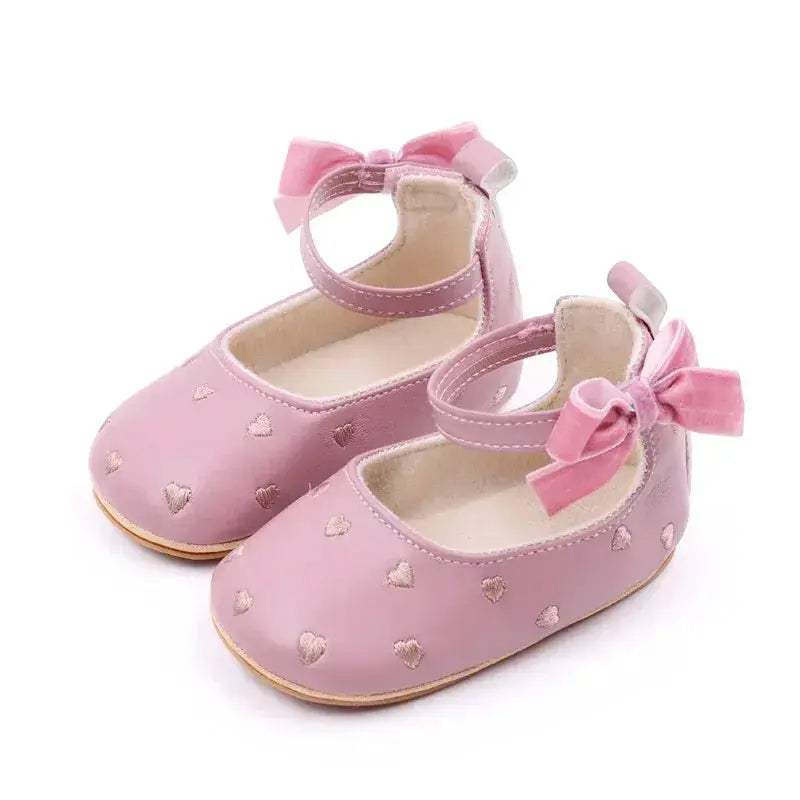  Baby Shoes Bowknot Anti Slip Prewalking Sandals Girls -  ToylandEU™