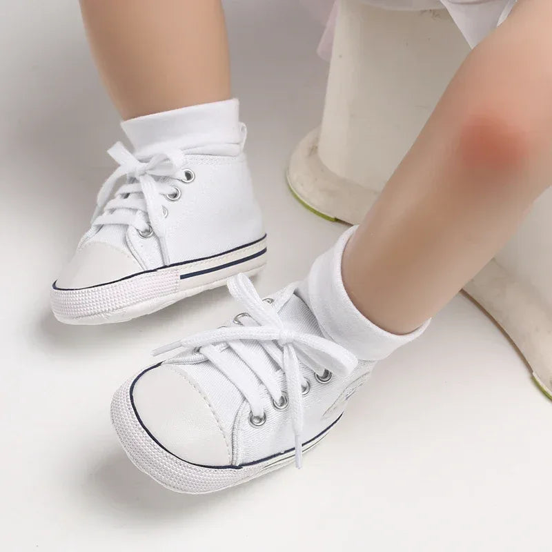 Baby Shoes First Walkers Anti Slip With Star Print - ToylandEU