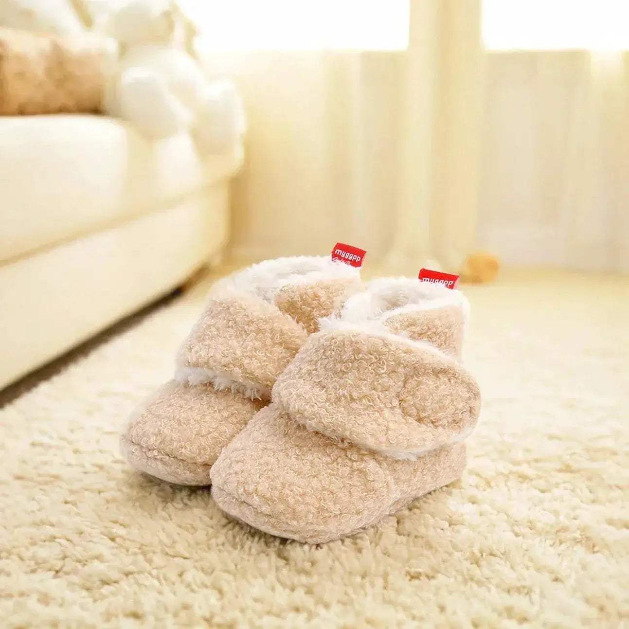  Baby Shoes First Walkers Lightweight Anti Slip Cotton -  ToylandEU™