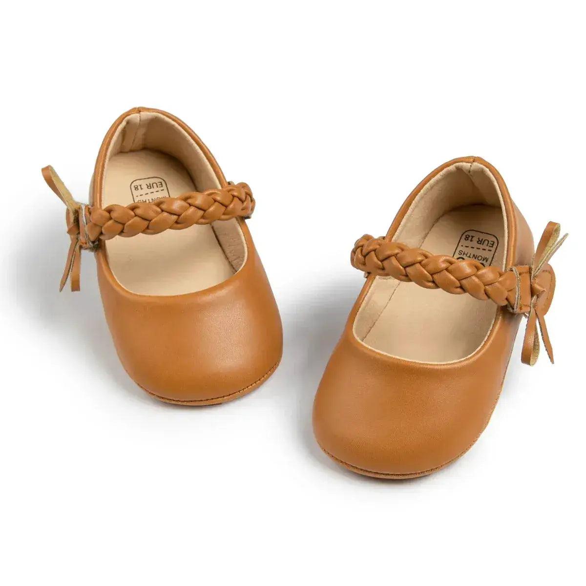  Baby Shoes For Girls First Walker Anti Slip Rubber -  ToylandEU™