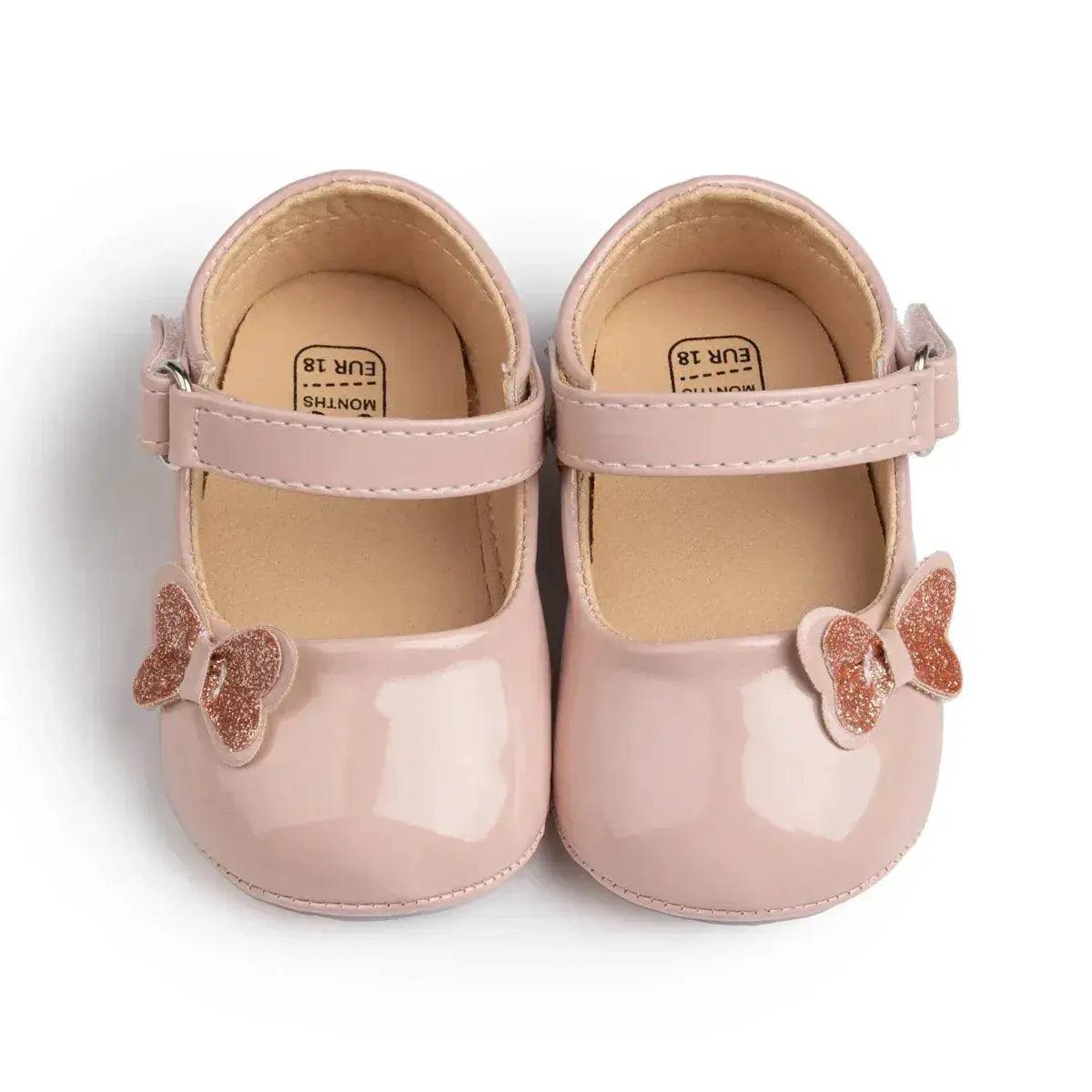  Baby Shoes For Girls First Walker Anti Slip Rubber -  ToylandEU™
