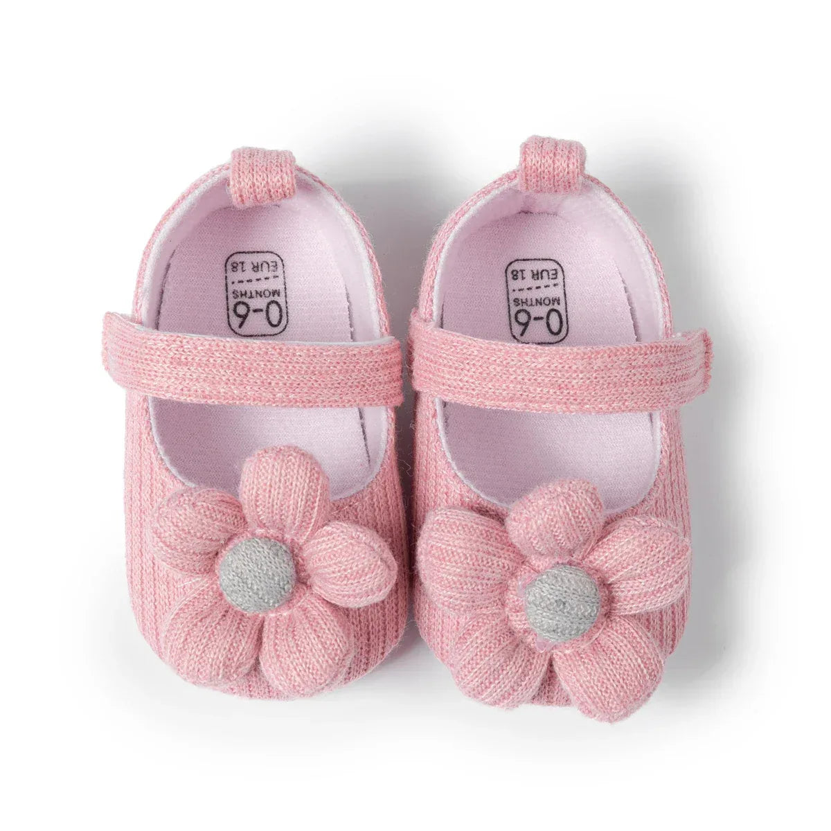 Baby Shoes For Girls First Walker Anti Slip Rubber Sole - ToylandEU