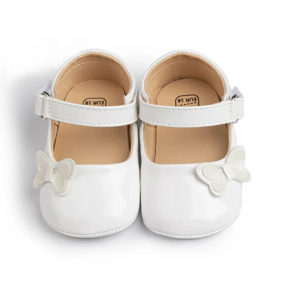 Baby Shoes For Girls First Walker Anti Slip Rubber Sole - ToylandEU
